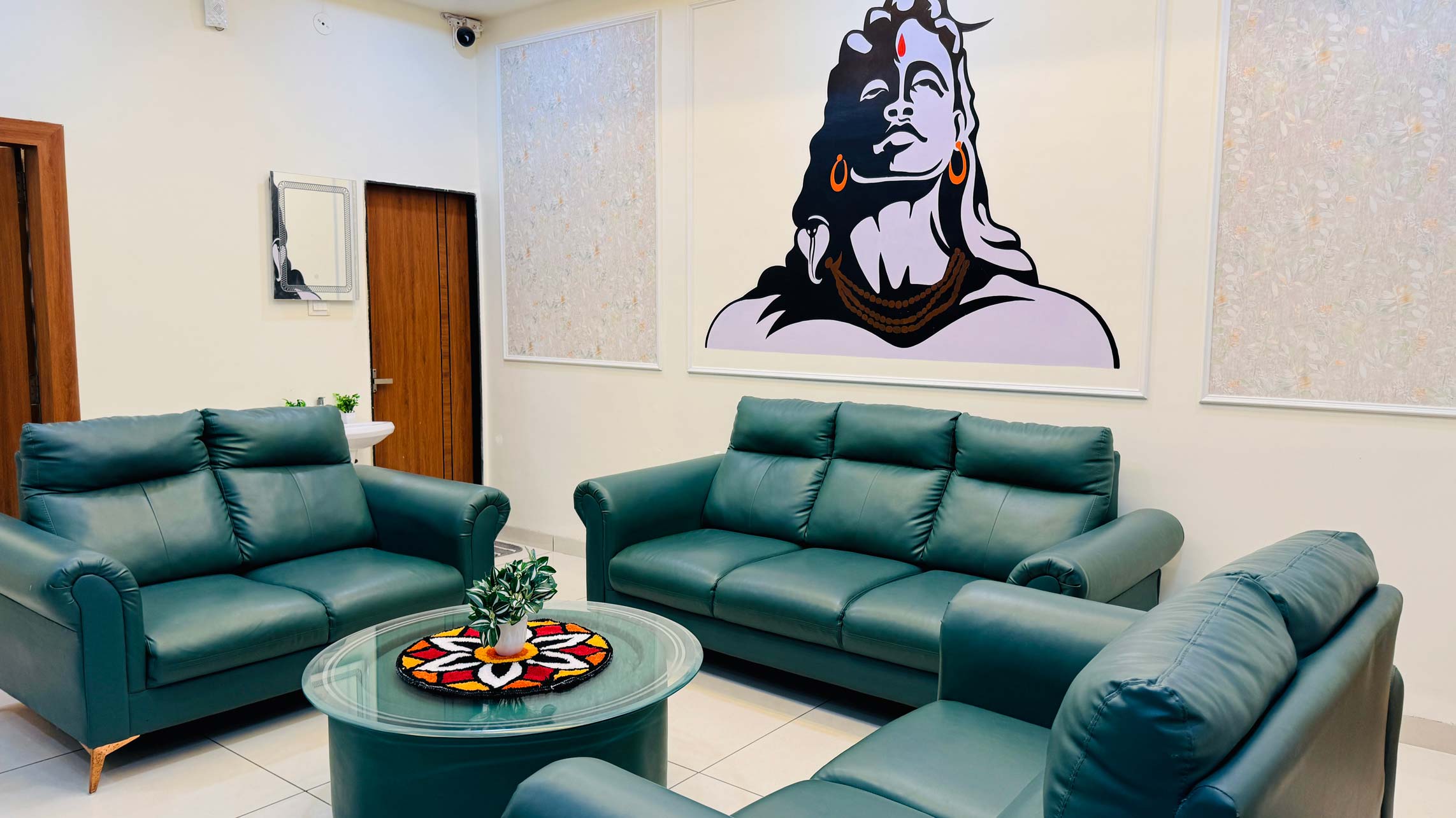 Living Room - Plush Sofas